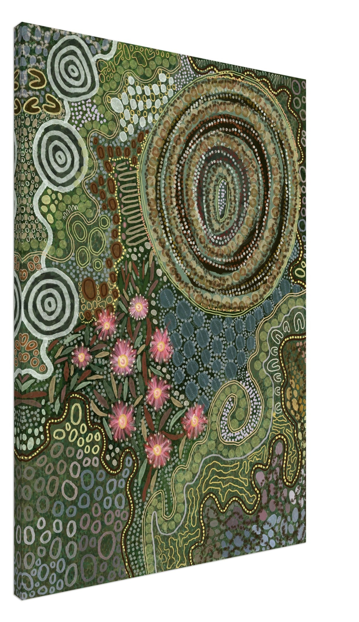Aboriginal Art | Gumtrees | Print to Canvas