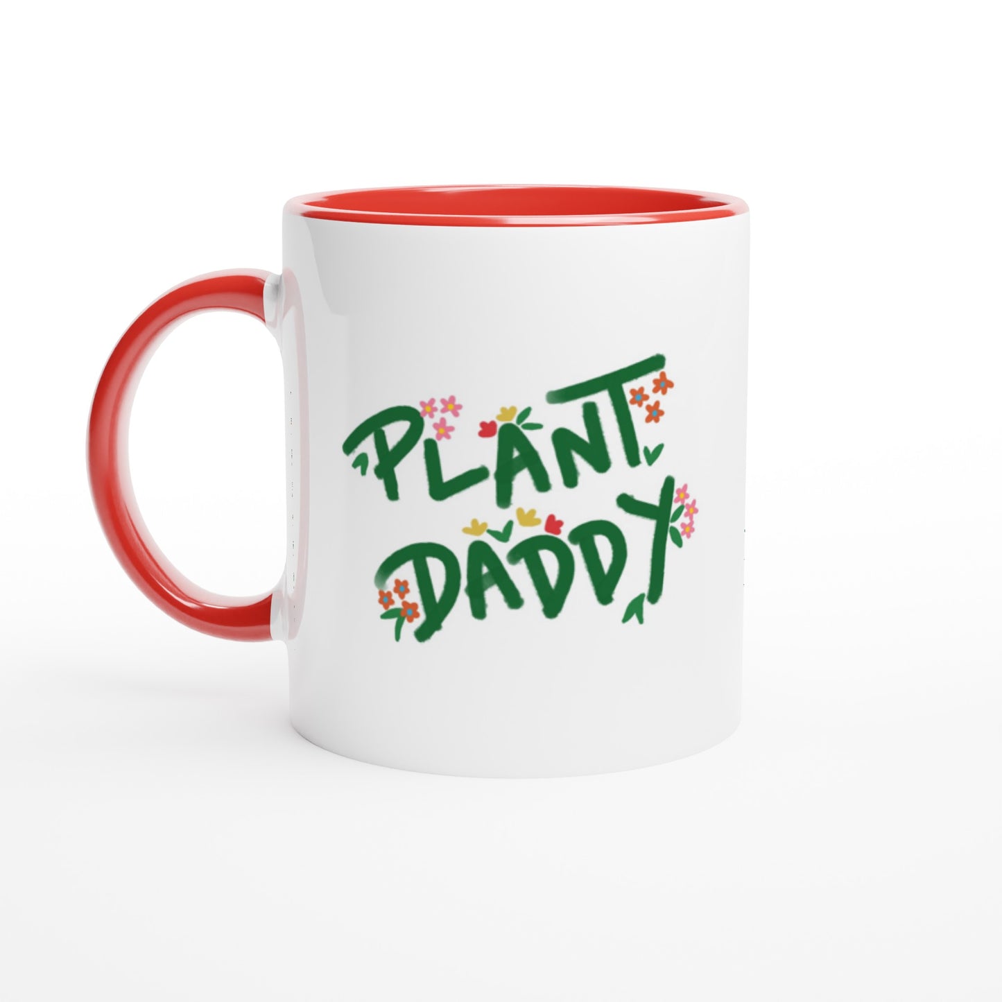 LGBTQIA | Plant Daddy | White 11oz Ceramic Mug with Color Inside