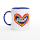LGBTQIA | LGBTQIA Plus | White 11oz Ceramic Mug with Color Inside