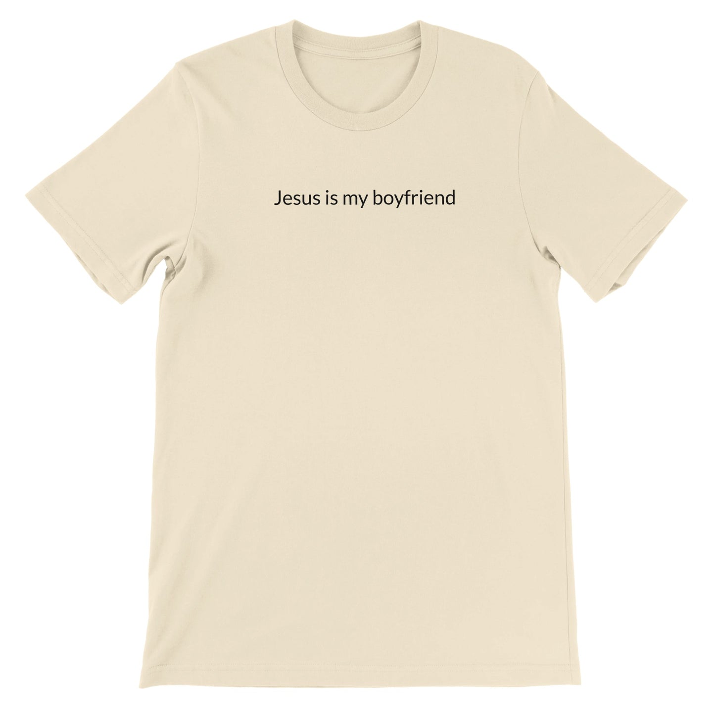 Pop Culture | Jesus is My Boyfriend | Premium Unisex Crewneck T-shirt