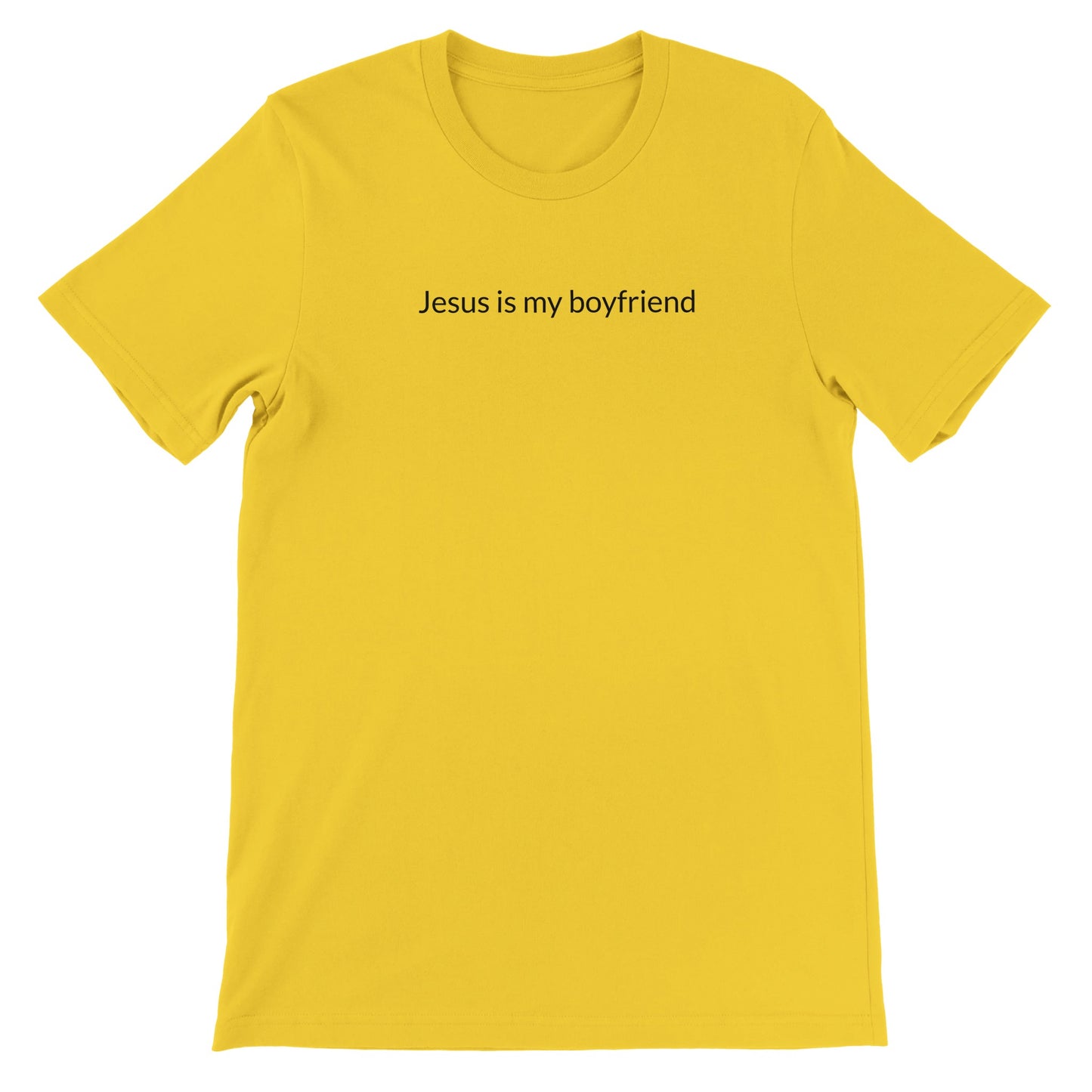 Pop Culture | Jesus is My Boyfriend | Premium Unisex Crewneck T-shirt