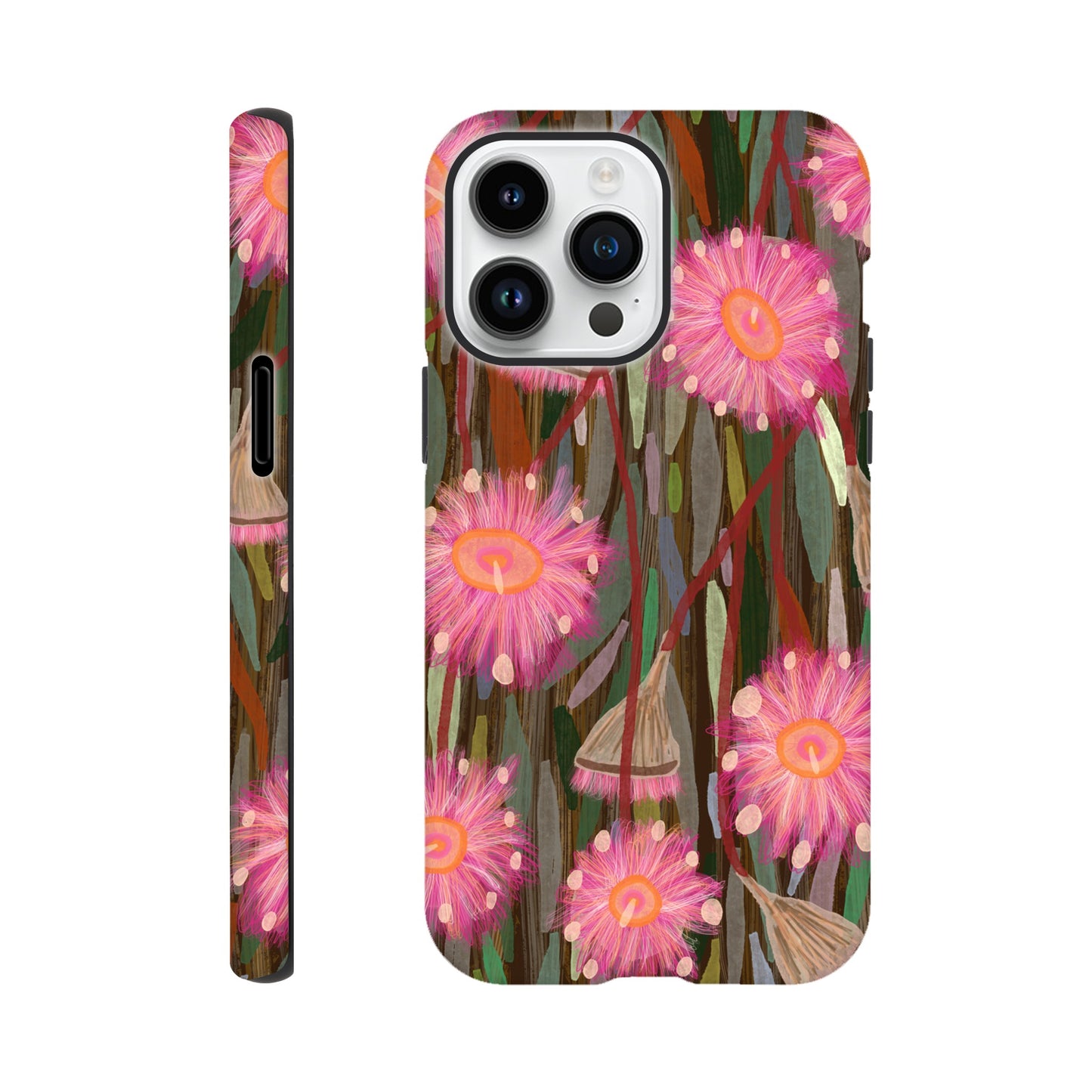 Aboriginal Art | Blossoming Gumnuts | Samsung & iPhone Tough case