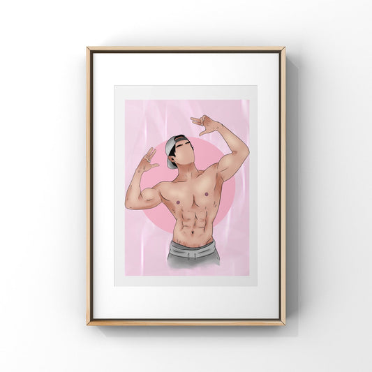 LGBTQIA+ Art | Ryan | Art Print