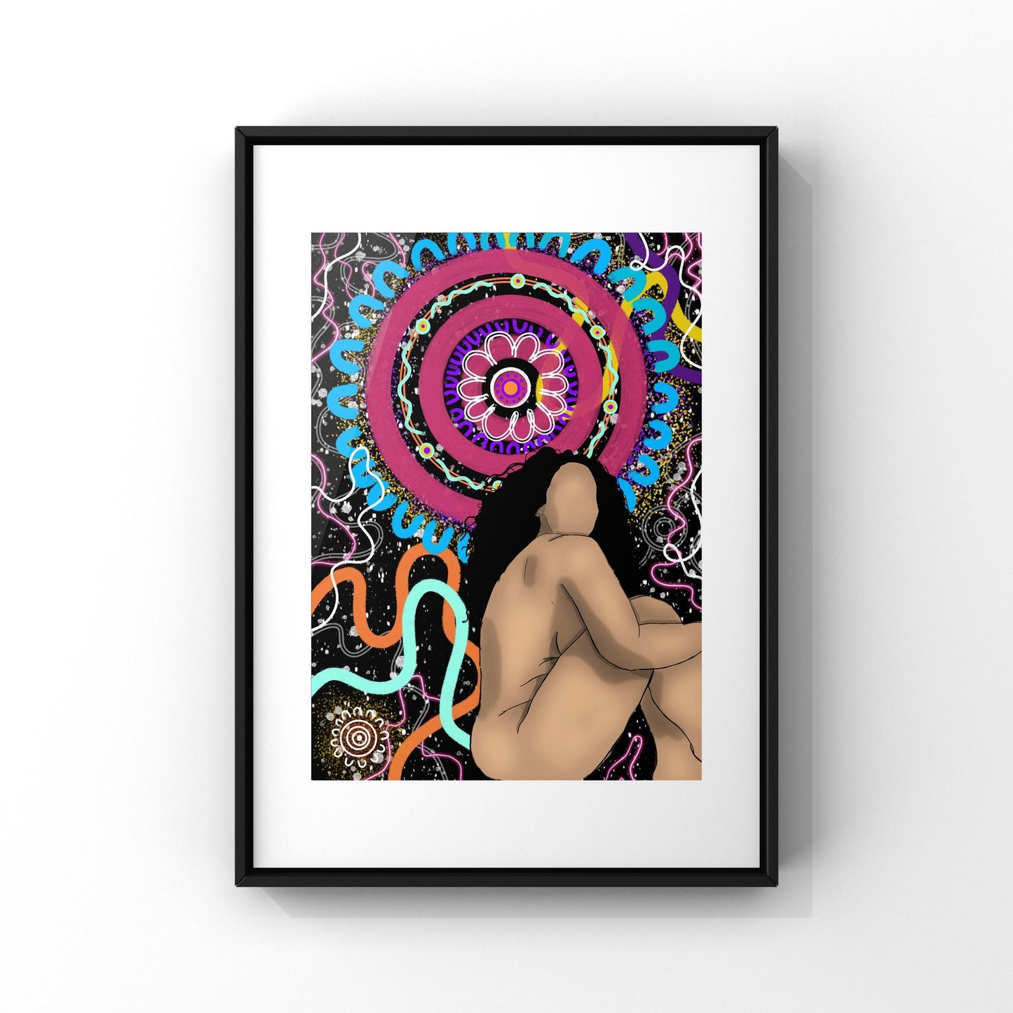 Aboriginal Art | Pink Eingana | Limited Release
