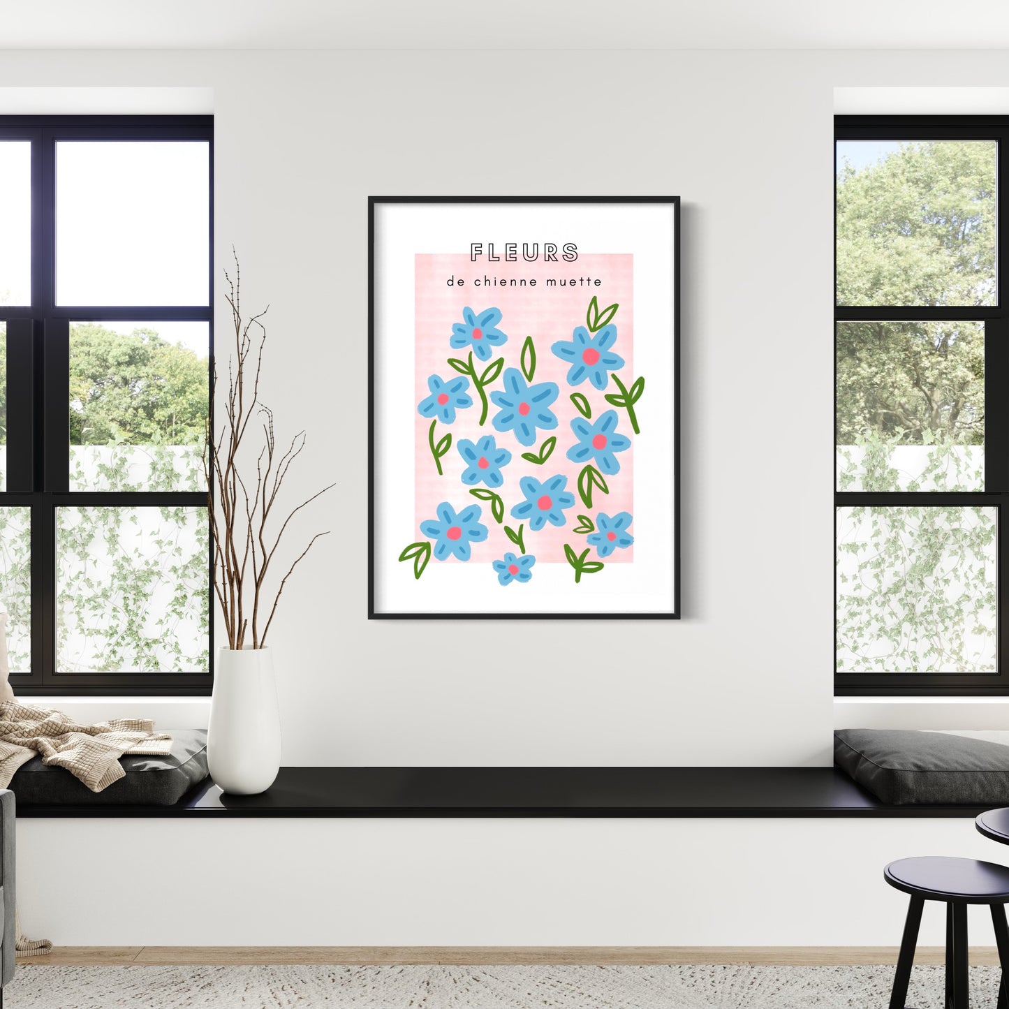 Flower Art | Fleurs de Chienne Muette | Art Print