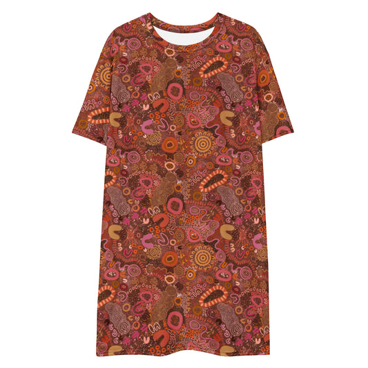 Aboriginal Art | Dream | T-shirt Dress