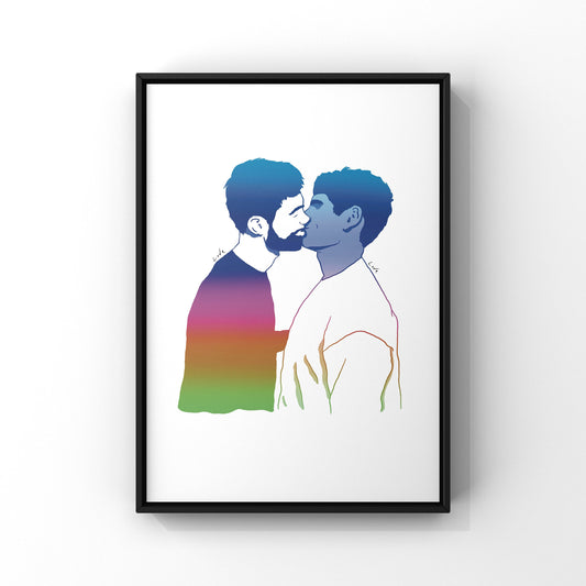LGBTQIA+ Art | Real Love | Art Print