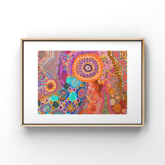 Aboriginal Art | Catching Sunshine | Limited Release