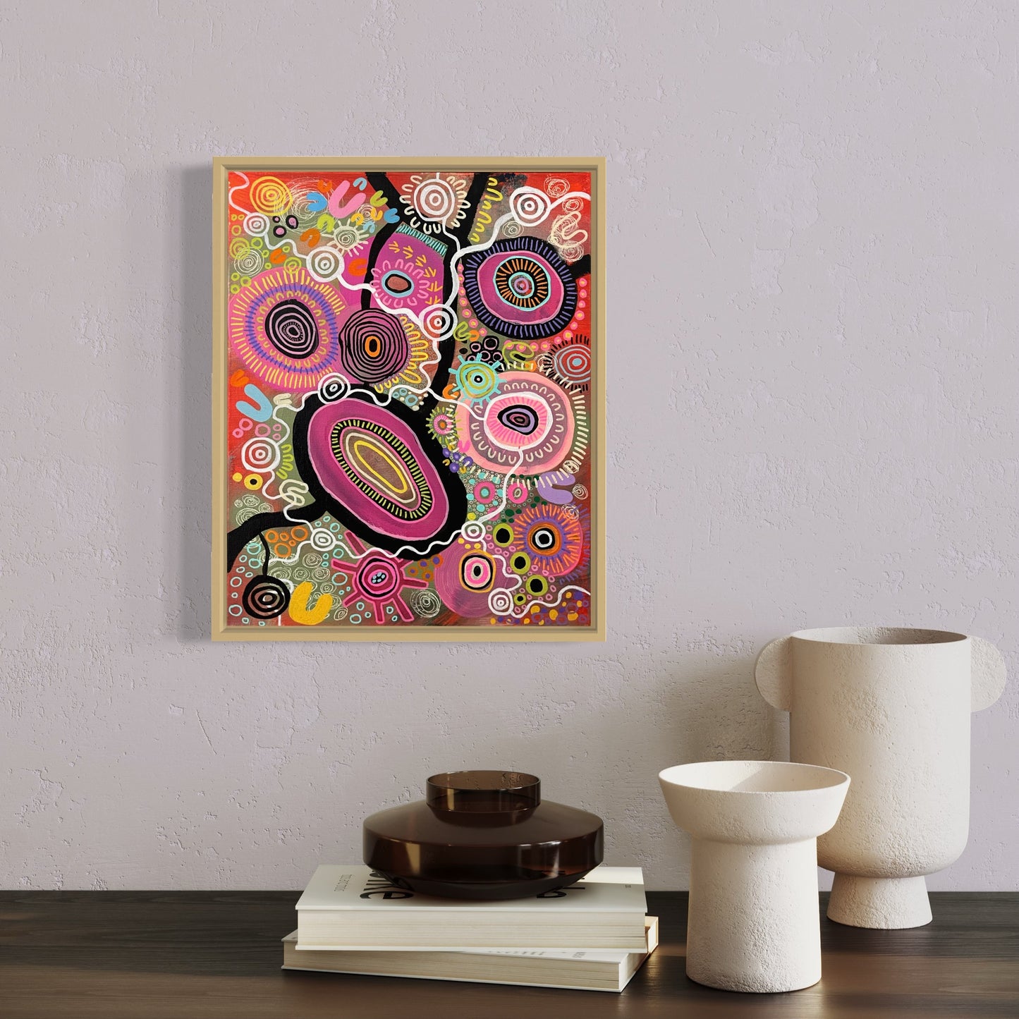 Aboriginal Art | Longing for Connection | One-of-a-Kind Original Painting