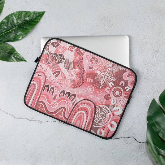 Aboriginal Art | Loud and Proud: Pink Edition | Laptop Sleeve