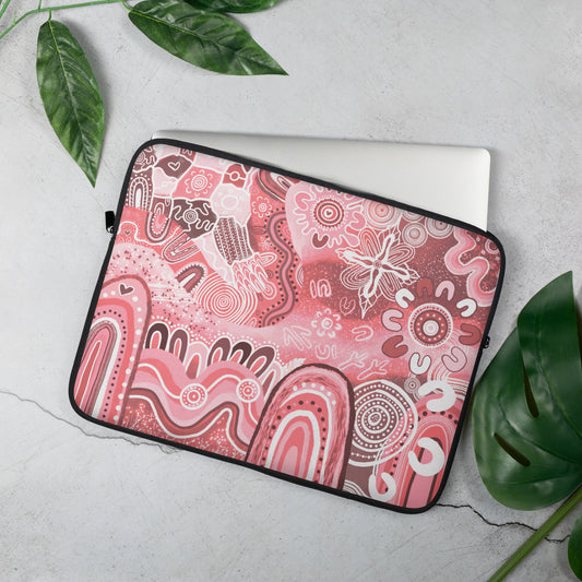 Aboriginal Art | Loud and Proud: Pink Edition | Laptop Sleeve