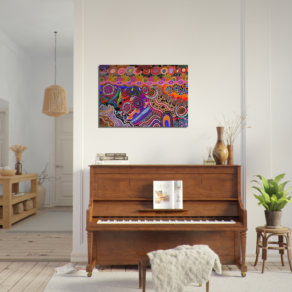 Aboriginal Art | Self Realisation Canvas | Print to Canvas | Limited Release