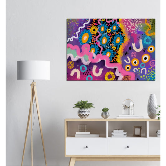 Aboriginal Art | Evoking Emotion | Print to Canvas | Limited Release