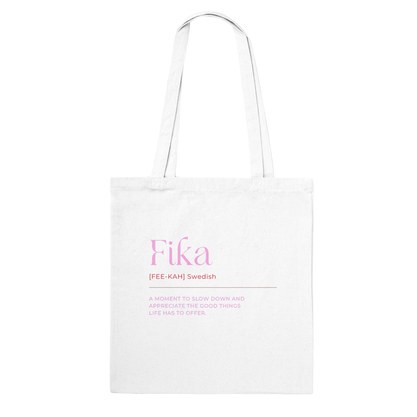 Pop Culture | Fika Swedish | Eco Classic Tote Bag