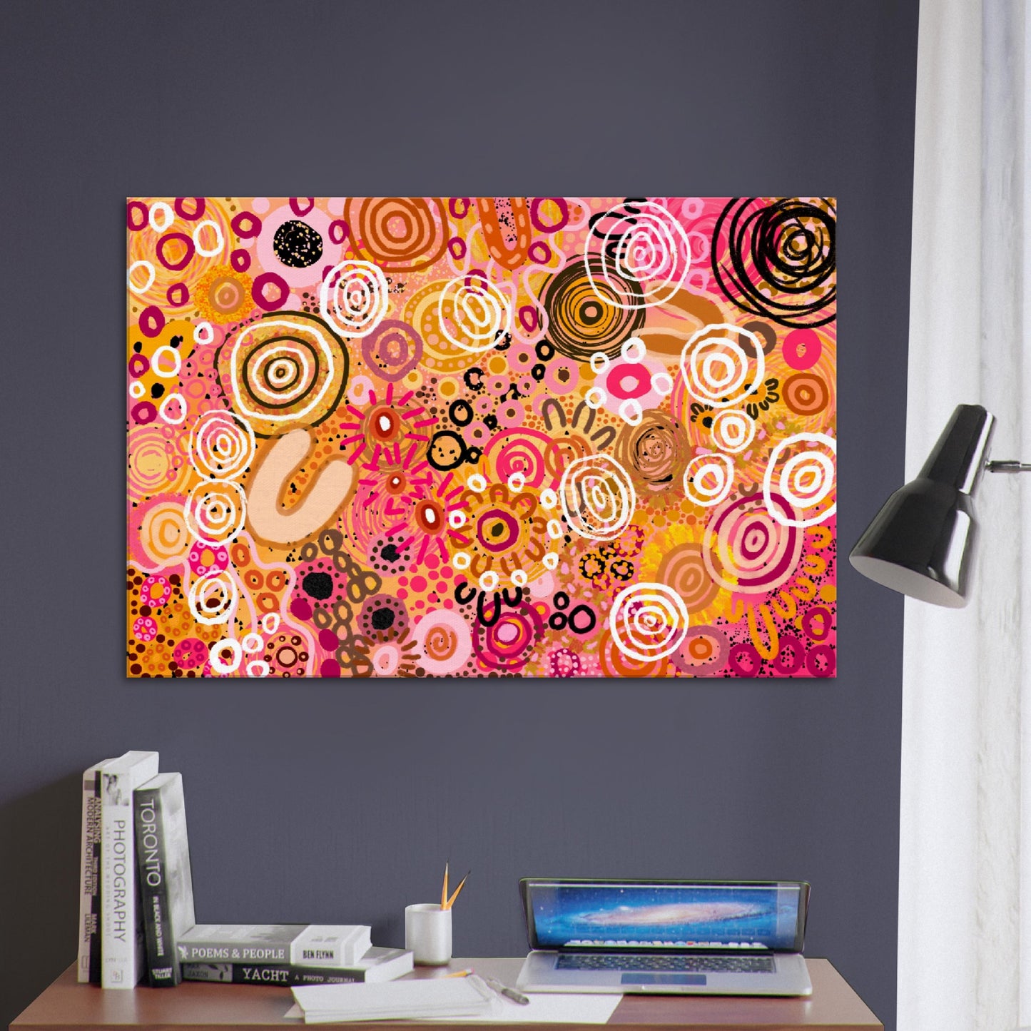Aboriginal Art | Just the Two of Us | Print to Canvas | Limited Release