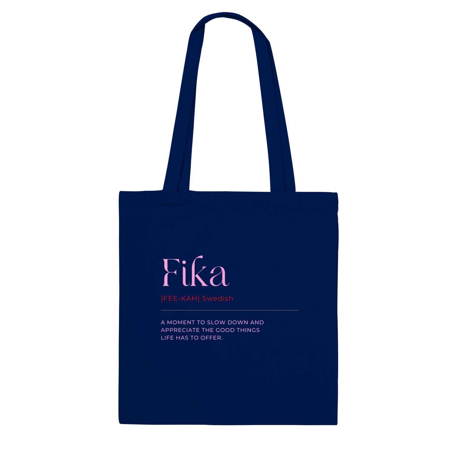 Art Print | Fika Swedish | Eco Classic Tote Bag