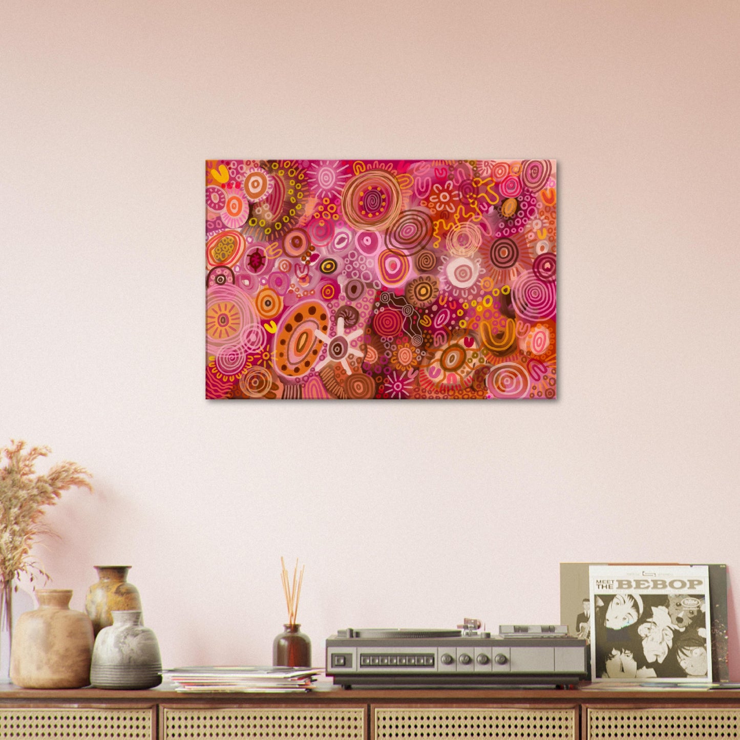 Aboriginal Art | Falling In Love | Print to Canvas | Limited Release