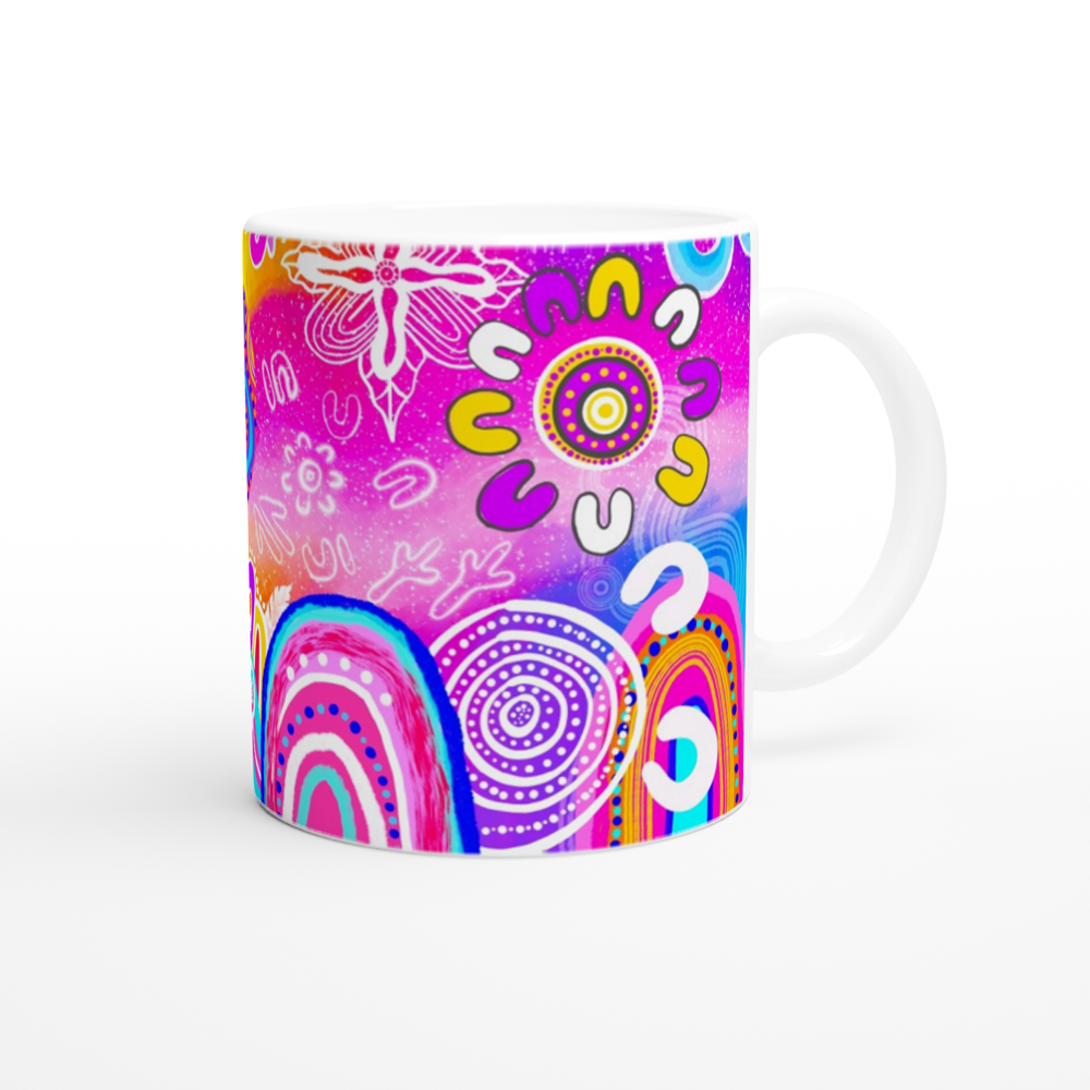 Aboriginal Art | Loud and Proud | Ceramic 11oz Mug