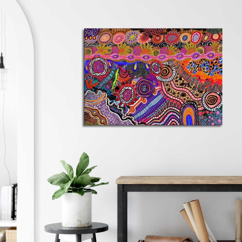 Aboriginal Art | Self Realisation Canvas | Print to Canvas | Limited Release